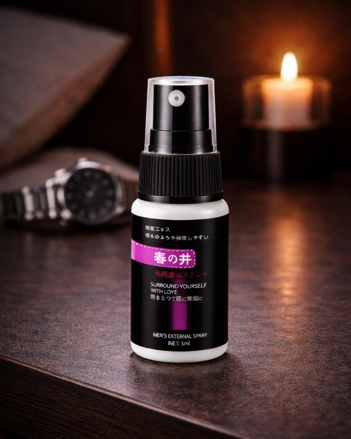 EnduranceSpray™ | Men’s Relaxing Massage Spray