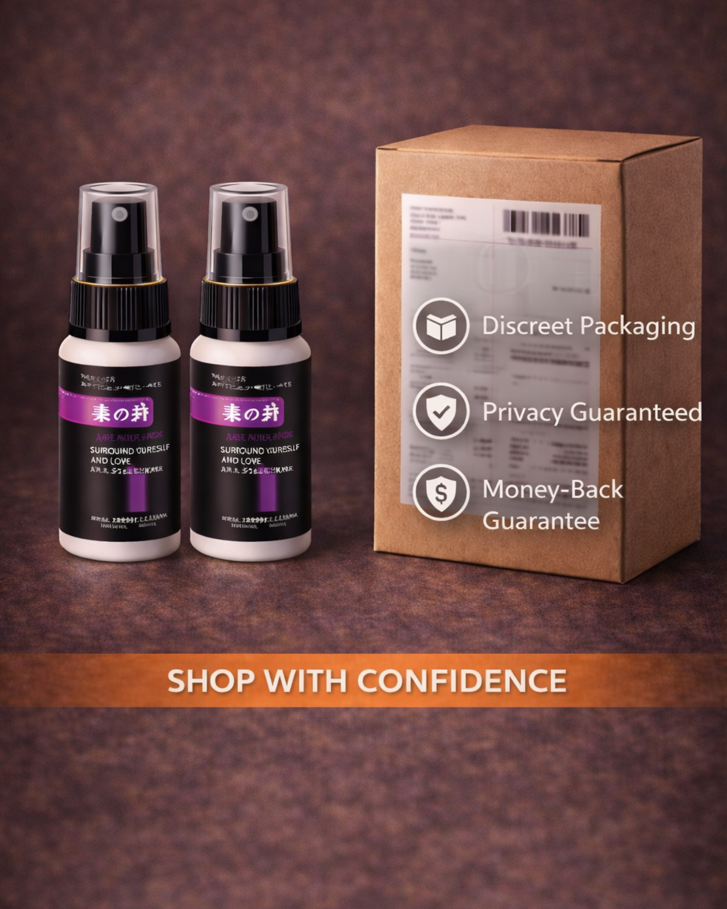 EnduranceSpray™ | Men’s Relaxing Massage Spray